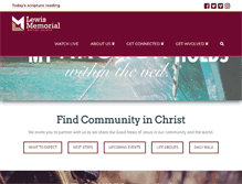 Tablet Screenshot of lmbc.org